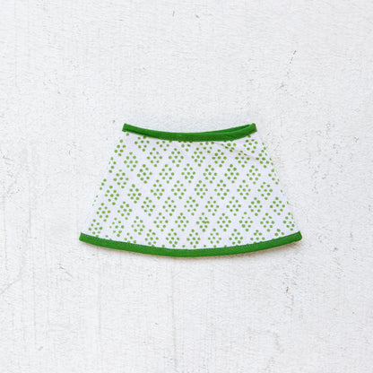 Rechargeable Table Lamp Shade: Dottie in Green