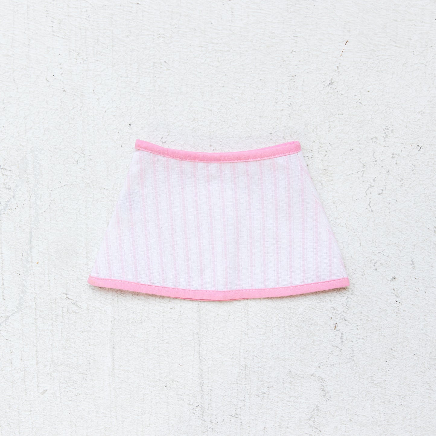 Rechargeable Table Lamp Shade: Ticking Stripe in Light Pink